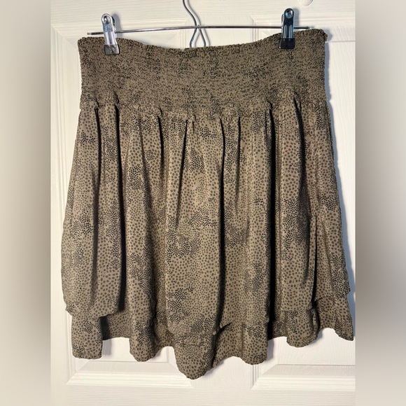 Rails Women’s Addison Skirt Olive Pebble Print - Size XL - Picture 5 of 7